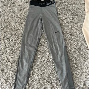 Nike pro running/athletic leggings